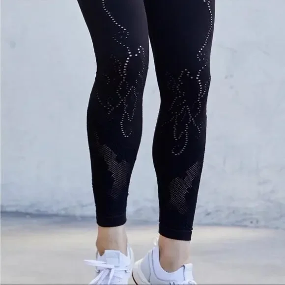 Free People FP Movement Nikki Femme One Piece Catsuit Jumpsuit in Black XS/S - Picture 7 of 7